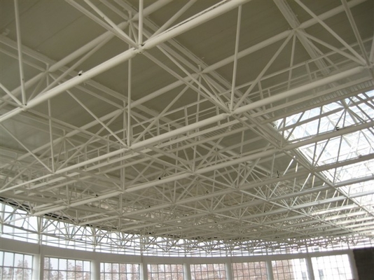 M6 Q235 Space Frame Node Space Frame Bolt Ball Kepala Besar Untuk Struktur Tata Ruang