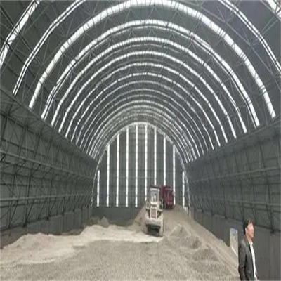 S235JR Multi Slope 3D Space Frame Truss 100m Untuk Konstruksi Hangar Pesawat