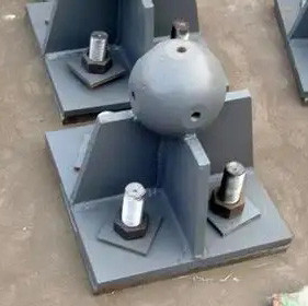 Space Frame Node Bolt Ball Prefabrikasi GB yang Disesuaikan di Instalasi Situs