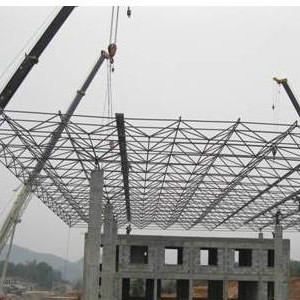SPBU Rangka Baja Ringan Prefabrikasi Untuk Struktur Bangunan Konstruksi