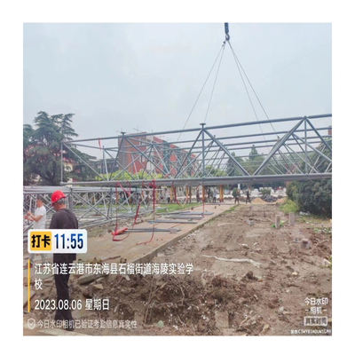 Konstruksi Struktur Baja Node Rangka Ruang Baja dengan Baja Q345(S355JR) atau Q235(S235JR)