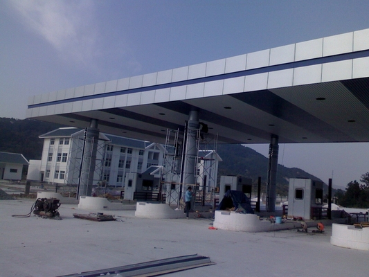 Long Span Steel Tube Trusses for Toll Stations. Solusi Struktural yang Efisien dan Serbaguna