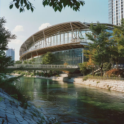 Struktur ruang baja untuk ruang bioskop besar Desain inovatif dan integritas struktural