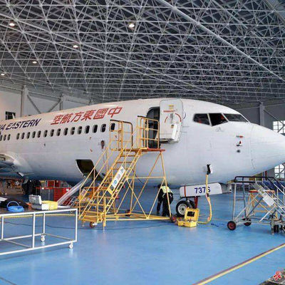 Struktur Baja Prefabrikasi Ringan Gudang Hangar Standar GB