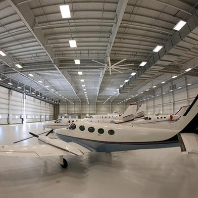 Struktur Baja Prefabrikasi Ringan Gudang Hangar Standar GB