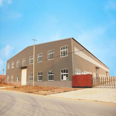 Bangunan Struktur Baja Ringan untuk Bengkel Gudang Standar GB