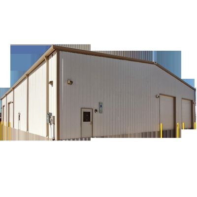 Bangunan Peternakan Ayam Rangka Ruang Struktur Baja Pracetak Profesional