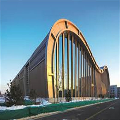 ISO9001:2008/CE/BV Certified Long-span Steel Space Frame with Energy Saving Prefabricated Structure