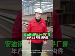 Struktur bangunan dengan panel sandwich